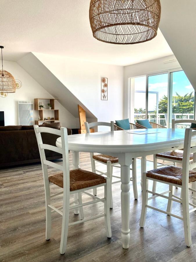 Grand Et Luxueux Appartement Lumineux 4 Pers Vue Mer Wifi Inclus Киберон Экстерьер фото