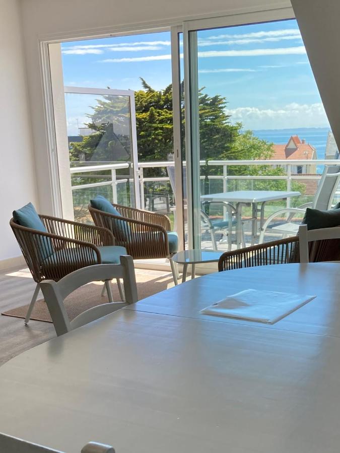 Grand Et Luxueux Appartement Lumineux 4 Pers Vue Mer Wifi Inclus Киберон Экстерьер фото